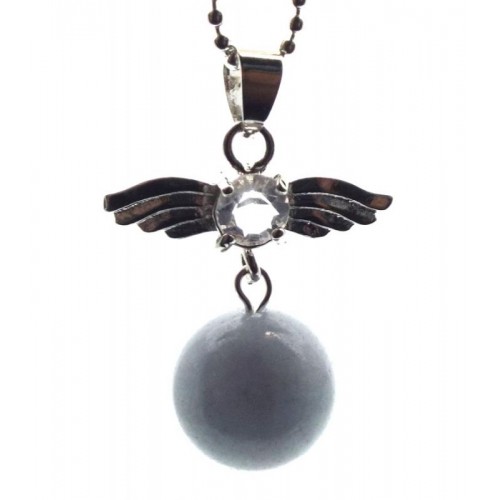 Angel Inspired Aquamarine Gemstone Pendant